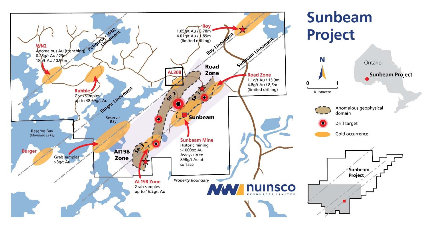 Sunbeam Project Map
