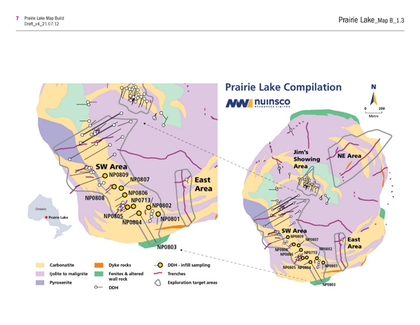 Prairie Lake Compilation Map